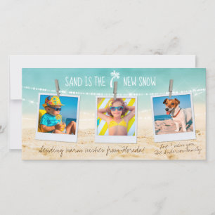 3-Photo Sand est la nouvelle carte de vacances Tro