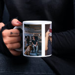 3 Photo Template Personalized Coffee Mug<br><div class="desc">3 Photo Template Personalized mug and drinkware from Ricaso - add your own photos to this customizable mug - perfect as a gift</div>