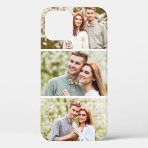 3 Photos   Custom Photo Collage iPhone 12 Case