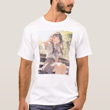 3 pieces JK T shirt with a smile | Sushi Musume Ge