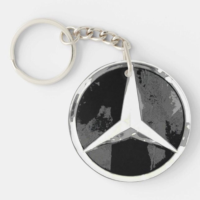 ~3 Pointed Star~ KEYCHAIN, CUSTOMIZE IT! Keychain (Front)