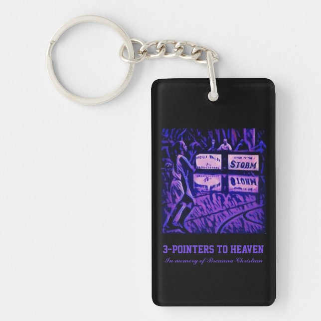 3-pointers to Heaven Keychain (Front)
