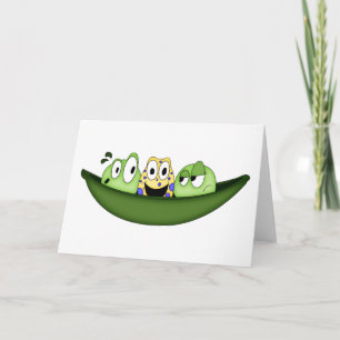 3 Pois Dans Une Carte De Voeux Pod