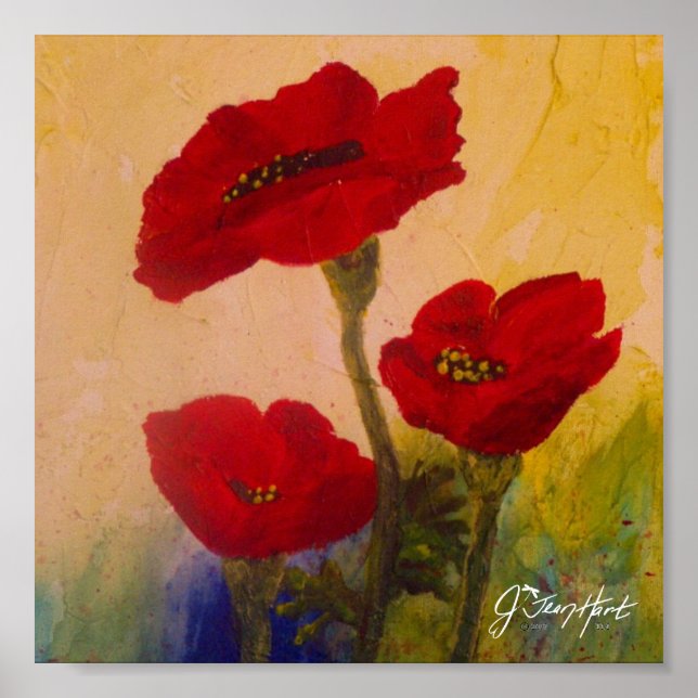 3 Poppies Poster (Front)