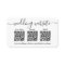 3 QR Codes Wedding Website & RSVP Photo Response