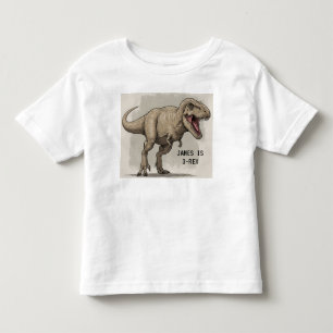 3-REX TODDLER T-SHIRT
