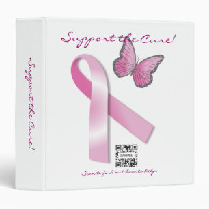 3 Ring Binder Breast Cancer Support