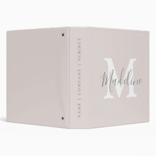 3-Ring Binder for School with Pockets and Prongs