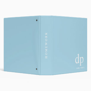 3-Ring Binder for School with Pockets and Prongs