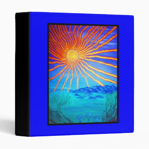 3 Ring Binder-Rays of Life Binder