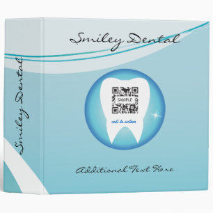 3 Ring Binder Template Dental Tooth