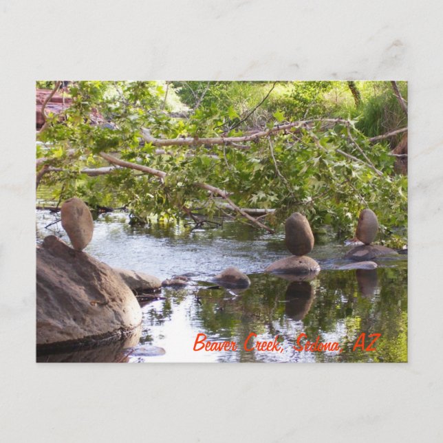 3 rocks_green postcard (Front)