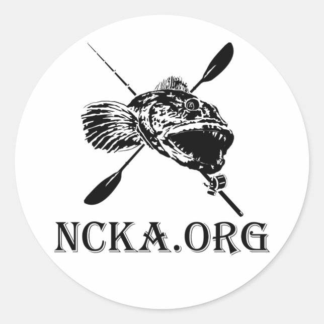 3" Round NCKA Sticker (Front)