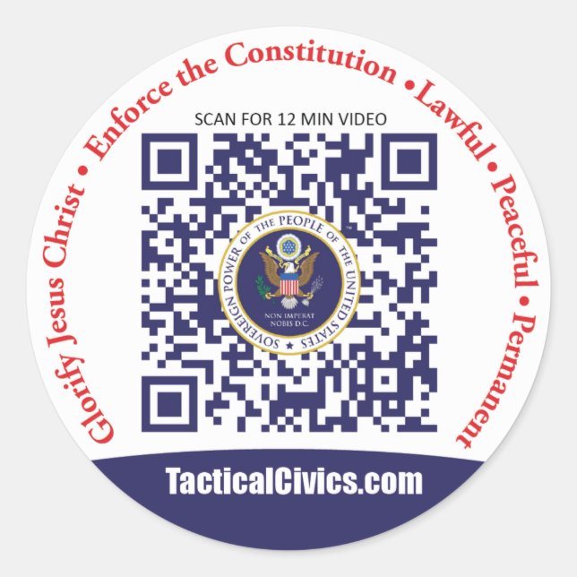 3" Round Sticker (6 per sheet) (Front)