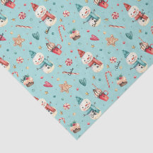 3 Sheets, Name, Whimsy Snowman Sweets and Hearts