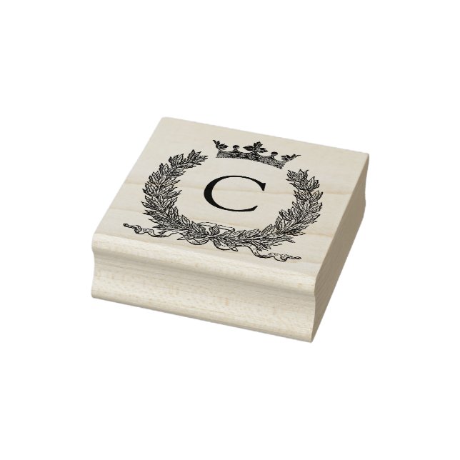 3 sizes rubber stamp Monogram Initial Letter C (Stamp)