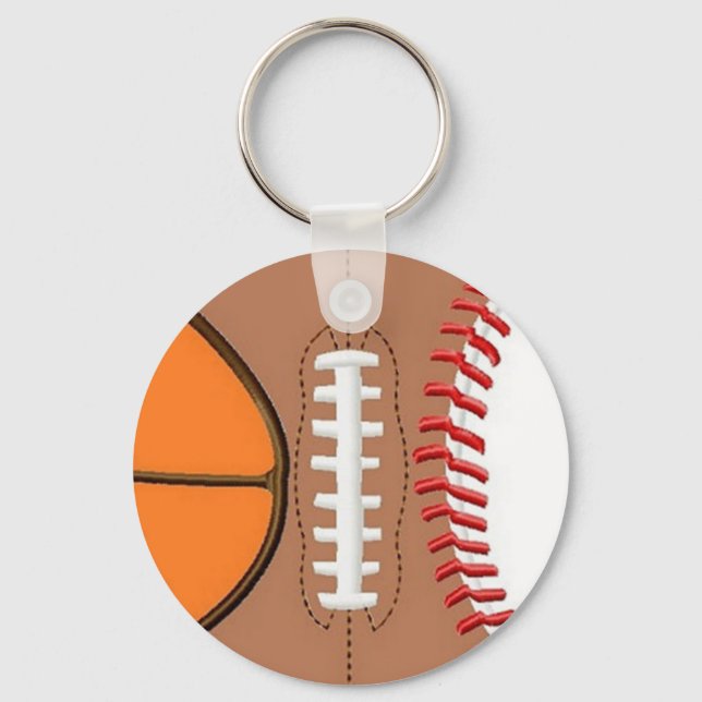 3 Sport Keychain (Front)