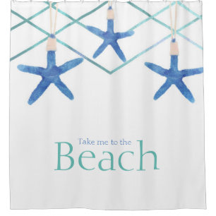 3 Starfish & Modern Lines Elegant Beach Custom