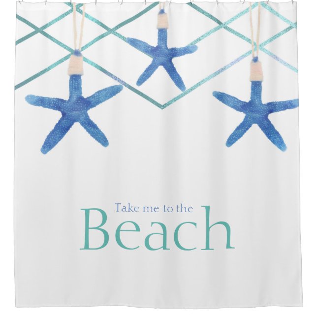 3 Starfish & Modern Lines Elegant Beach Custom (Front)