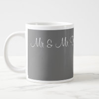 3 Style Mugs - Mr & Mr Dickinson 21.07.20xx