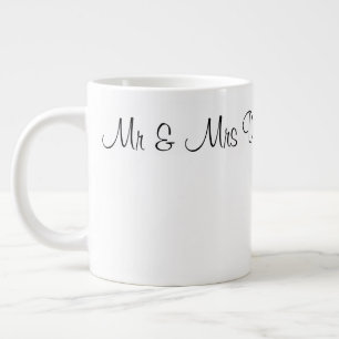 3 Style Mugs - Mr & Mrs Dickinson 21.07.20xx
