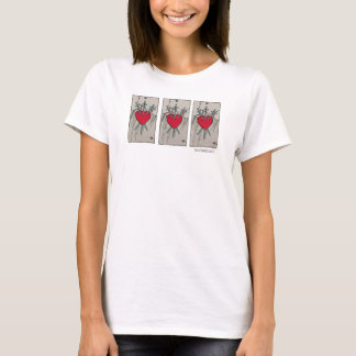 3 Swords Tarot Design T-Shirt