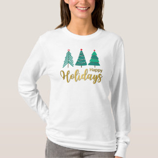 3 T-shirt Arbres de Noël