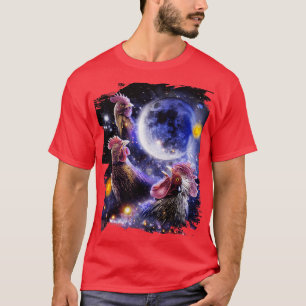 3 Three Chicken Moon 1 T-Shirt