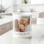 3 Three Photo Collage Family Photos Coffee Mug<br><div class="desc">3 Three Photo Collage Family Photos Coffee Mug. The mug makes the perfect gift for someone who loves modern and stylish pictures on for a birthday,  wedding,  Christmas Holiday,  bridal shower or special occasion personalized gift. Please contact the designer for matching items.</div>