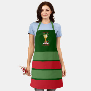 3 Toned Holiday Contest Winner Award Prize Apron