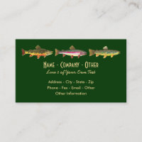 3 Trout: Brook Rainbow Brown - Fly Fishing Angler