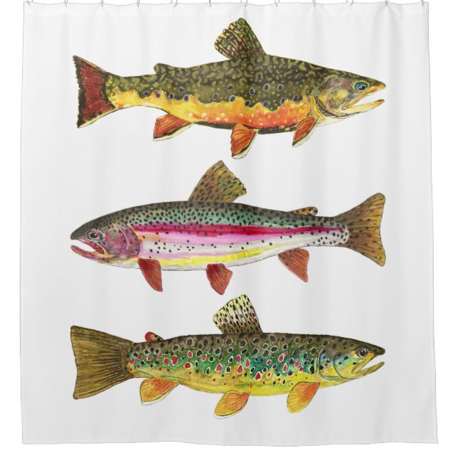 3 Trout for Fly Fishing Fishermen and Fisherwomen (Front)