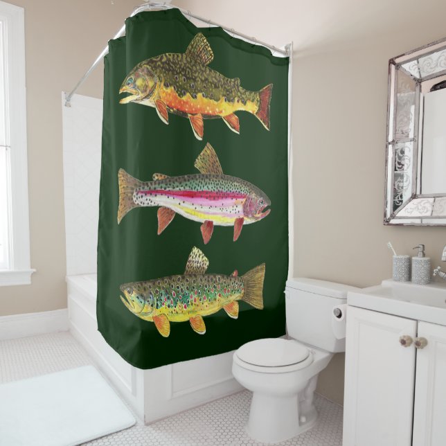 3 Trout for Fly Fishing Fishermen and Fisherwomen (In Situ)