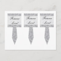 3 Two-tone Grey Damask Wedding Cup Cake Picks