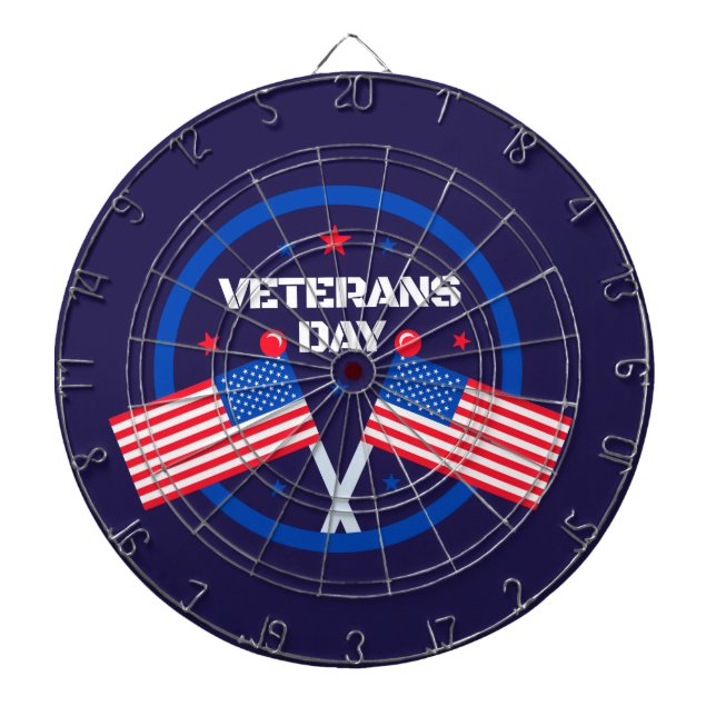 #3 Veterans Dart Board  (Front)