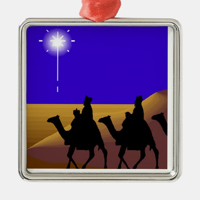 3 Wise Men Christmas Ornaments (Front)