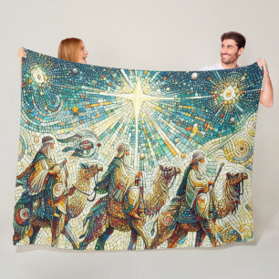 3 Wise men Fleece Blanket