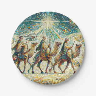 3 Wise men Paper Plate