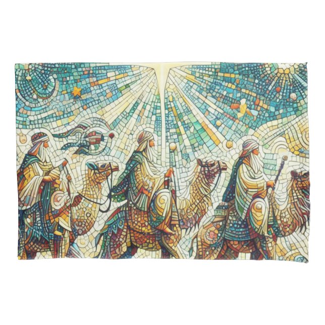 3 Wise men Pillowcase (Front)