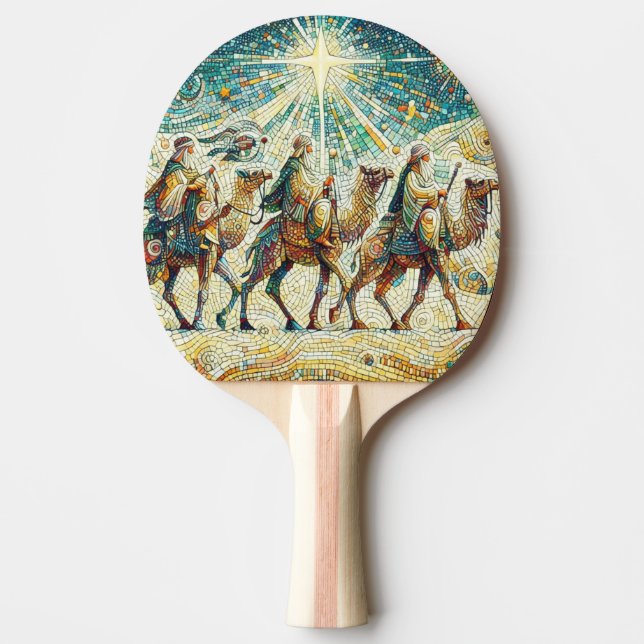 3 Wise men Ping Pong Paddle (Front)