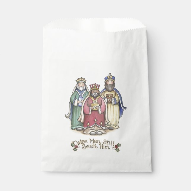 3 Wise Men - Wise Men Still Seek Him Favour Bags (Front)
