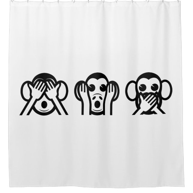 3 Wise Monkeys Emoji (Front)
