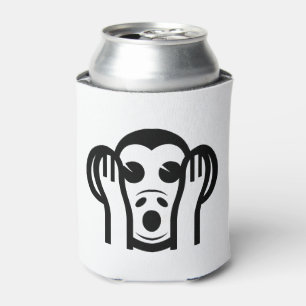 3 Wise Monkeys Kikazaru 聞かざる Hear NO Evil  Can Cooler