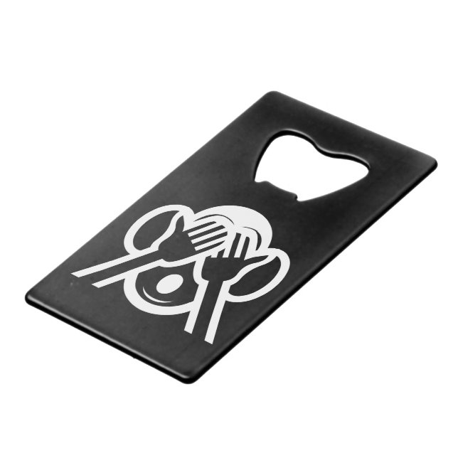 3 Wise Monkeys Mizaru 見ざる See NO Evil Emoji Credit Card Bottle Opener (Front Angled)