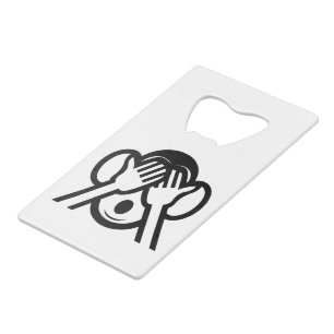 3 Wise Monkeys Mizaru 見ざる See NO Evil Emoji Credit Card Bottle Opener