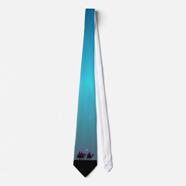 3 WISEMEN & STAR by SHARON SHARPE Tie (Front)