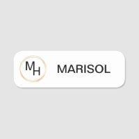 3" X 1" NAME TAG MAGNETIC PIN