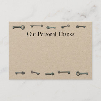 3 x 5 Ctc Thank you Card