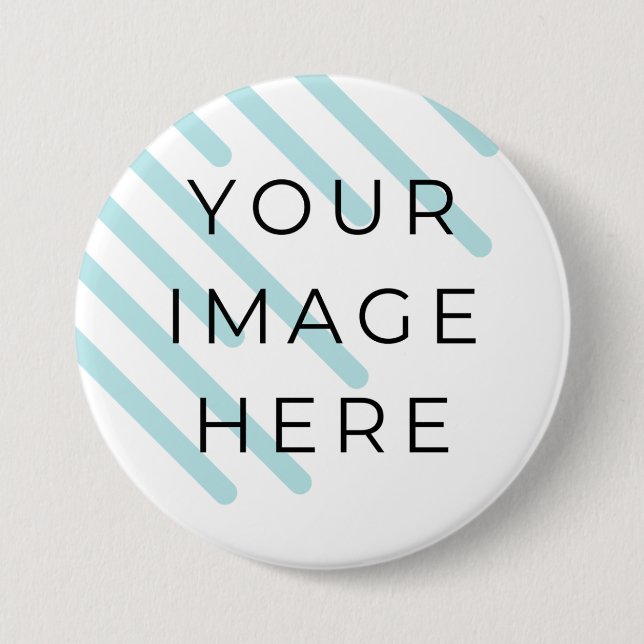 3" Your image here 3 Inch Round Button (Front)