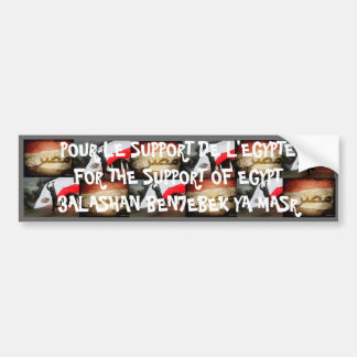 3ALSHAN BEN7EBEK YA MASR BUMPER STICKER